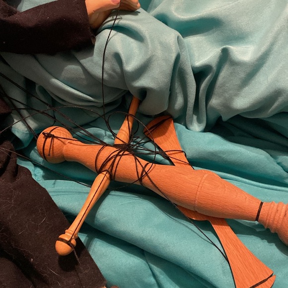 Vintage Charlie Chaplin Puppet - Picture 2 of 6